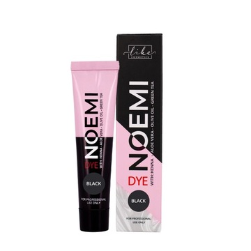 NOEMI Farba do brwi i rzęs 15ml BLACK (czarna)