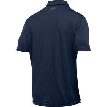 KOSZULKA UNDER ARMOUR TECH POLO MEN NAVY 410 L