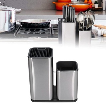 Многофункциональная подставка для ножей с разделителями.