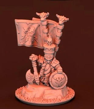 Demonsmith Foot Hero #1, 10 mm Warmaster