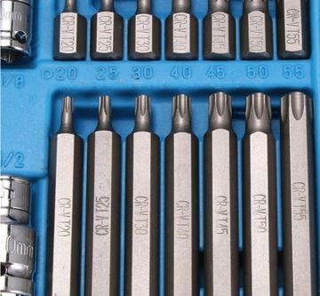 ZESTAW BITÓW KLUCZY IMBUS SPLINE TORX 40 el BITY klucze torxsów imbusów PRO