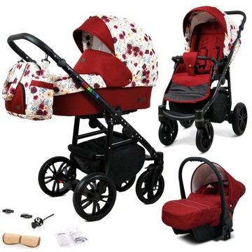 Wózek 3w1 dziecięcy spacerówka BabyLux COLORLUX