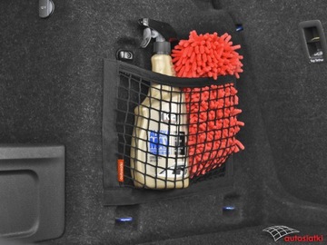 Сетчатый карман для автомобиля - прочная липучка VELCRO, 25х35см.