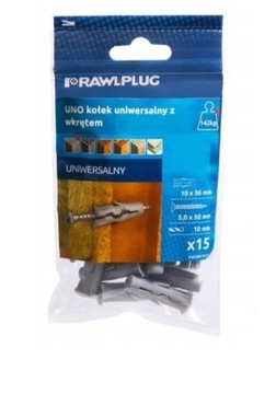Wkręty uniwersalny Rawlplug 10 x 36 mm 0,1 kg / 15 szt.