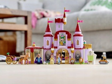 LEGO DISNEY BRICKS 43196 БЕЛЛА И ЗАМОК ЧУДОВИЩА