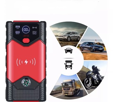 URZĄDZENIE ROZRUCHOWE/POWERBANK Jump Starter 20000mAh Booster Latarka 12V
