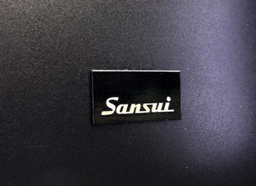 Logo Sansui 30 x 15 mm Metal samoprzylepne