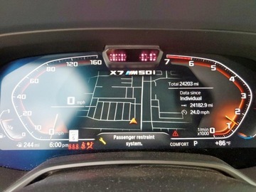 BMW X7 2022 BMW X7 M50I 2022 4.4l 4.4 Benzyna 523KM, zdjęcie 9