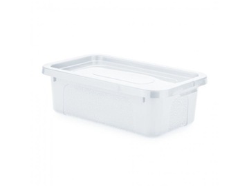 POJEMNIK Z PRZYKRYWKĄ ORGANIZER PUDEŁKO PLASTIKOWE 4,5l DO PRZECHOWYWANIA