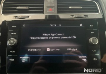 Volkswagen Golf VII Variant Facelifting 1.5 TSI ACT 150KM 2017 Volkswagen Golf Bezwypadkowy, FV23, DSG, Highline, KredytowanieLeasing, gw, zdjęcie 21