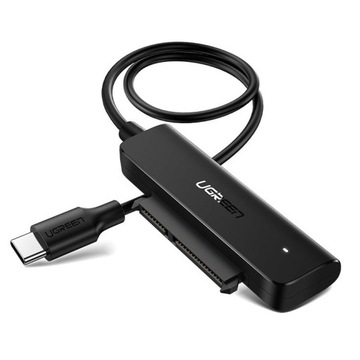 UGREEN ADAPTER USB-C 3.0 DO DYSKU HDD SSD SATA III DO PODŁĄCZENIA DYSKU