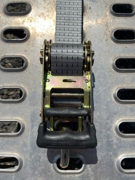 4x транспортировочный ремень 50 мм 5T 75 см Крючки для травы LOHR Поворотные прорезиненные ручки