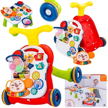 PCHACZ CHODZIK INTERAKTYWNY STOLIK EDUKACYJNY 2W1