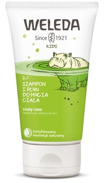 Weleda KIDS 2w1 Szampon i płyn Lively Lime 150 ml