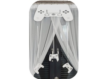 ДЛЯ ДЕТЕЙ ГОТОВАЯ ШТОРНАЯ ПАНЕЛЬ С ОТКРЫТЫМ КУЛОНОМ КУЛОН 300х145 ГИРЛАНД ХИТ