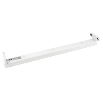 Oprawa do świetlówki LED 62CM BIAŁA PODWÓJNA