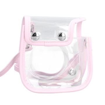 ПРОЗРАЧНЫЙ ЧЕХОЛ ДЛЯ FUJIFILM INSTAX MINI 12 Розовый