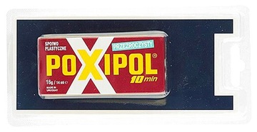 КЛЕЙ POXIPOL 16Г/14МЛ В 2*ТУБКАХ: A5G/7ML,B8G/7ML