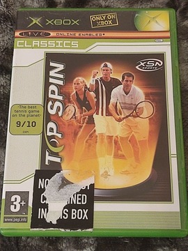 XBOX TOP SPIN X BOX CLASSIC