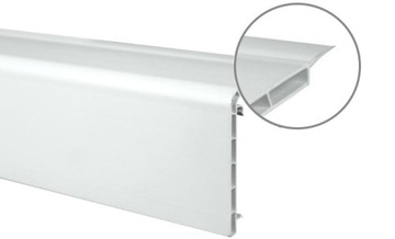 НАКЛАДКА ДЛЯ ЦЕНТРАЛЬНЫХ ТРУБ, БЕЛАЯ, 2М