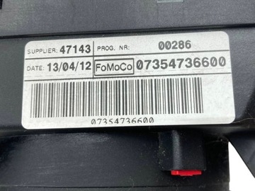 FORD KA 2012 PANEL ŘÍZENÍ PŘEPÍNAČE