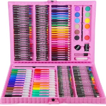 БОЛЬШОЙ НАБОР ХУДОЖЕСТВЕННЫХ РАСКРАСОК ДЛЯ ДЕТЕЙ, АРТ + ЧЕМОДАН, 208 шт.