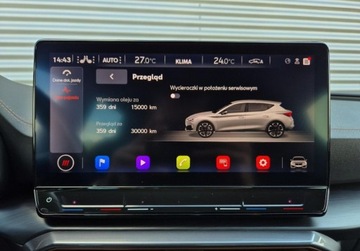 Cupra Leon II Hatchback 1.5 eTSI MHEV 150KM 2023 Cupra Leon 1.5eTSI 150KM Cupra DSG Pakiety Skora Navi Beats Audio Kamera A, zdjęcie 32