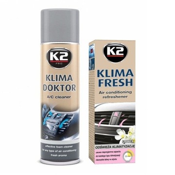 K2 KLIMA DOKTOR ODGRZYBIACZ KLIMY I ODŚWIEŻACZ
