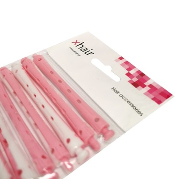 DUŻY ZESTAW do trwałej ondulacji włosów z wałkami Catzy Ballerina ŻÓŁTA