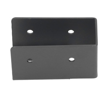 24 шт. Скрытые потолочные вешалки 5x9,3 см, черный металл, 31 шт.