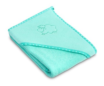 Полотенце BATH WEAR ОВЦА 80Х80 БИРЮЗОВЫЙ