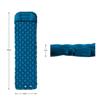 Толстый туристический коврик для кемпинга, спальный коврик, 5 см