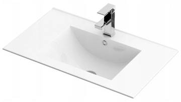 Umywalka DAFNE 70 ceramiczna wpuszczana w blat Rea