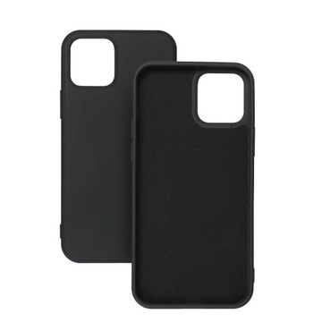 Silicone Case Etui do APPLE IPHONE XR Czarny