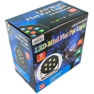 COLORFON REFLECTOR DISCO RGB светильник DISCO сценический в рамке из 18 светодиодов