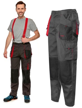 Spodnie ochronne do pasa CLAS. RED 64/197/122-128