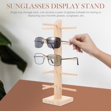 Рамка-органайзер для солнцезащитных очков из массива дерева