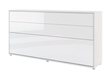 Półkotapczan BED CONCEPT BC-06 90x200 biały połysk