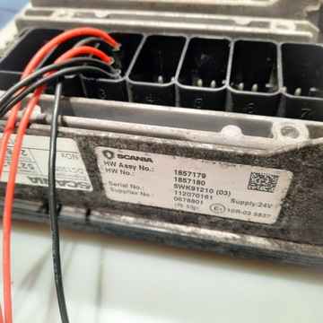 Контроллер двигателя Scania DC13 06 S8 № 1857180.