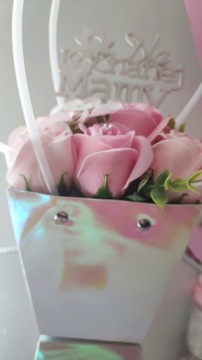 корзина букет Мыльные цветы Для мамы День матери