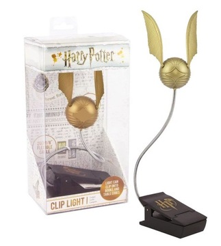 HARRY POTTER LAMPKA ZŁOTY ZNICZ DO CZYTANIA KLIPS