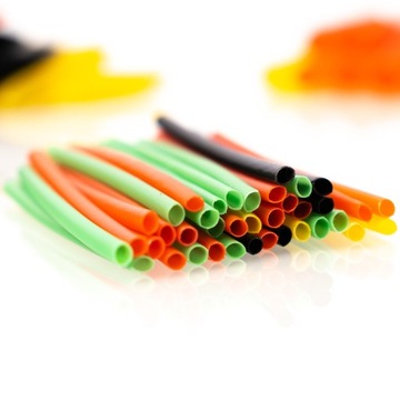 ТРУБКИ ТЕРМОУСАДОЧНЫЕ, ЛЕНТЫ, 328 ШТ ROSFIX