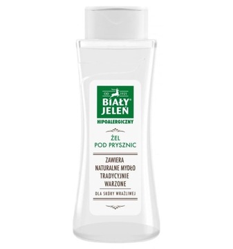Żel pod prysznic naturalny Biały Jeleń 250 ml