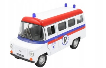 АВТОМОБИЛЬ ПРУЖИННАЯ МЕТАЛЛИЧЕСКАЯ МОДЕЛЬ WELLY NYSA 522 Ambulance 1:34 ДЛЯ МАЛЬЧИКОВ