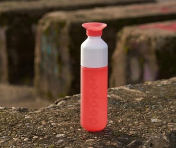 Бутылка для воды Dopper Coral Splash 450 мл с чашкой