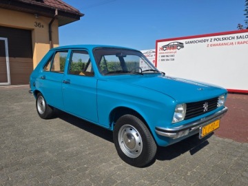 Peugeot 104 1977 Peugeot 104 Wersja GL Pojazd Zabytkowy 1977 Żółte tablice Kolekcjonerski, zdjęcie 1
