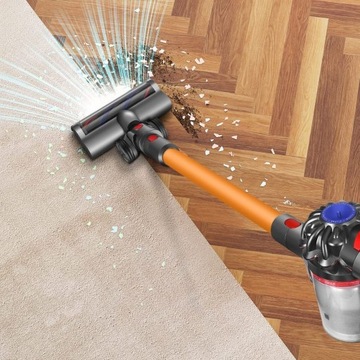 ЩЕТКА, СОВМЕСТИМАЯ С ЩЕТКОЙ DYSON V7 V8 V10 V11 V15 С 4 СВЕТОДИОДАМИ