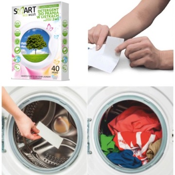 Простыни для стирки Smart Eco Wash 40 шт.