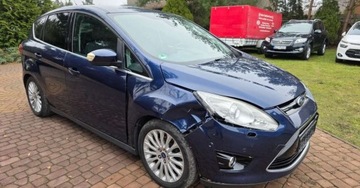 Ford C-MAX II Minivan 1.6 EcoBoost 150KM 2012 FORD C-MAX Titanium 1.6 Benzyna 150KM DELIKATNIE USZKODZONY F. MARŻA!, zdjęcie 10