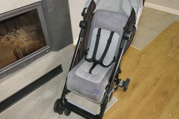 КОЛЯСКА CHICCO MIINIMO SILVER, ДО 15 КГ, ЛЕГКАЯ, МАНЕВРЕННАЯ, КОМФОРТНАЯ